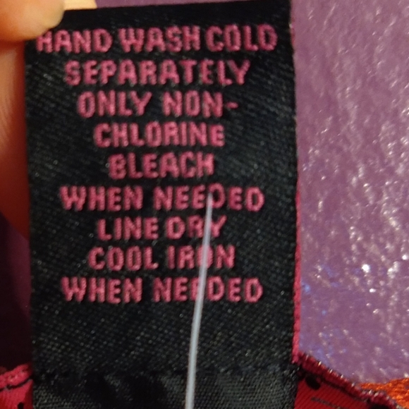 Large Rust Boho Lace Dress - Picture 6 of 15